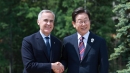 [현장영상+] 이재명 대통령, G7 초청국 '공식 환영식' 참석
