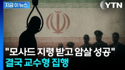 "이스라엘 모사드 간첩이었다" ...이란, 자국민 3명 사형 집행 [지금이뉴스] 