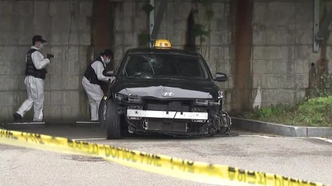 \'택시기사 살해\' 남성 구속 이르면 오늘 결정…차 밖에서 흉기 휘둘러