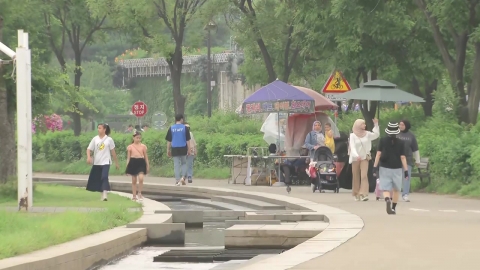 [날씨] 산발적 장맛비에 찜통더위…\'폭염경보\' 영남 곳곳 35℃