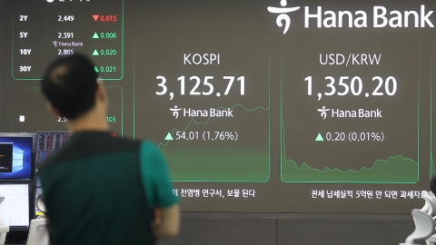 코스피 장중 3,130대 진입...나흘 만에 연고점 갱신