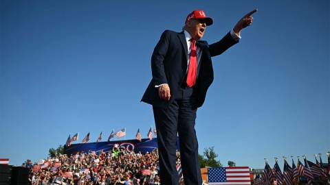 트럼프, 감세법 자화자찬하며 '샤일록' 발언...유대인 비하 논란