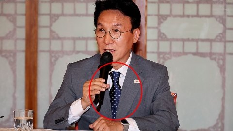 김민석 총리 넥타이 '주목'...전하려 한 메시지는 무엇? [Y녹취록]