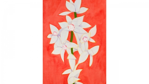 '현대미술 거장' 알렉스 카츠 꽃 작품 조각투자 개시