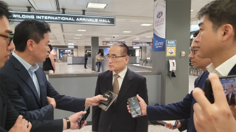 위성락, 루비오 미 국무장관 면담..."관세 합의 위해 소통"