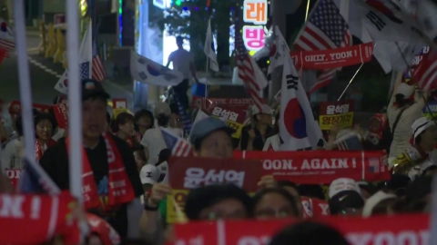 윤 재구속에 지지자들 \'침묵\'…제2의 법원 폭동 없었다