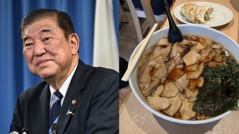 "국민들은 힘든데 사치"…日 이시바 총리 \'황제 라멘\' 논란