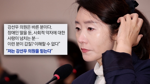 "누군가 강선우 괴롭히는 것" 민주당 의원이 SNS에 올린 글 [Y녹취록]
