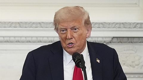 트럼프 직무수행 부정 평가 55%...취임 후 최고 수준