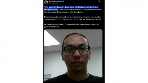 트럼프 행정부, 불법 이민자 또 제3국 추방...이번엔 아프리카 소국