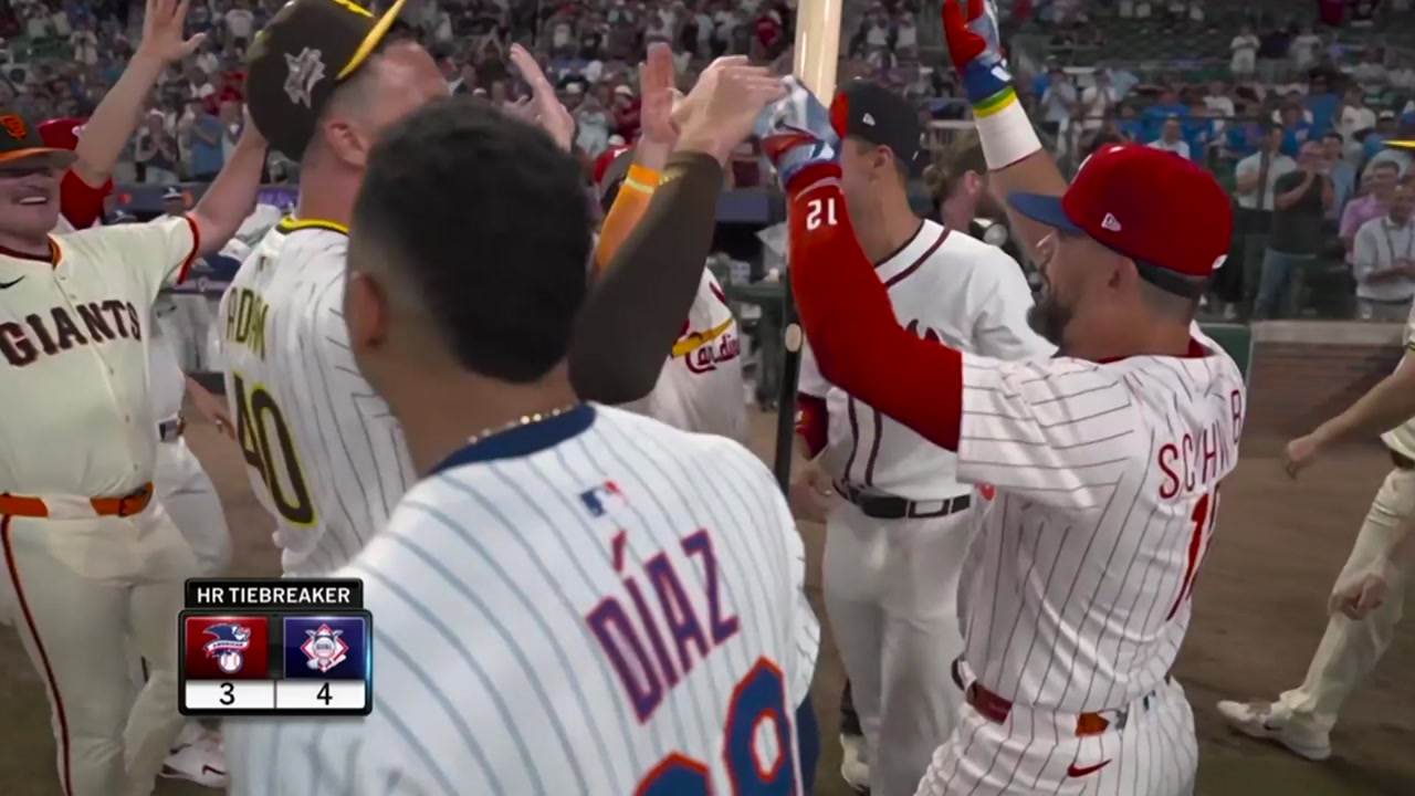 MLB 올스타전, 연장 홈런 더비 끝에 내셔널리그 승리