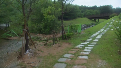 하천 범람에 신도시도 농가도 침수…주민 고립도