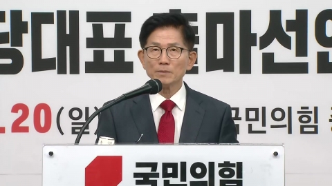 "이재명 독재 막겠다" 김문수 출사표…당권 경쟁 윤곽
