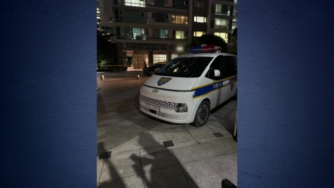  경찰 "인천 송도 아파트 총격 피의자 60대 남성 검거"