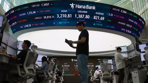  코스피 하락 출발 후 상승...3,220 근접 연고점 돌파