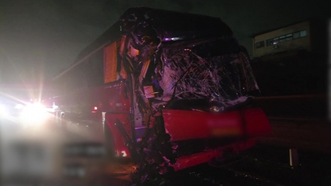 차량 5대 추돌로 6명 경상...도주한 승용차 운전자 추적