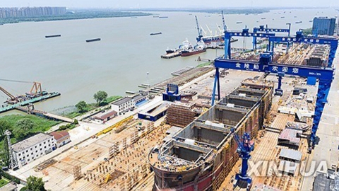 트럼프 견제에도 중국 조선업 상반기 신규 수주 1위