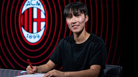 여자 대표팀 공격수 박수정, 이탈리아 AC밀란 입단