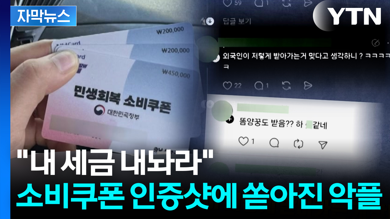 [자막뉴스] '85만원 소비쿠폰' 인증한 이주여성에...난리 난 댓글창