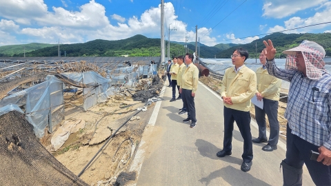 임광현 국세청장, 호우 피해 업체 방문 "애로사항 원스톱 처리"