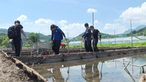 실종자 수색 일주일째…무더위에도 복구 돕는 손길