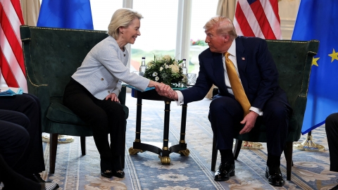  트럼프 "EU에 15％ 관세"...협상 타결