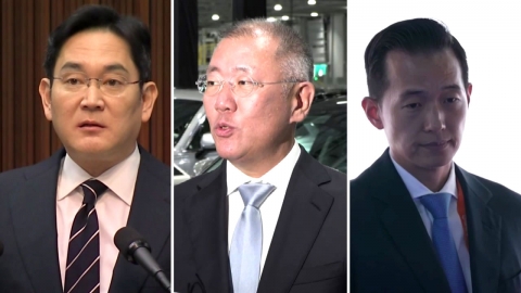 \'숨은 조력자\' 이재용·정의선·김동관, 깜짝 등판해 측면 지원