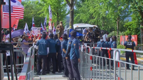  '윤 체포영장 집행' 김건희 특검 서울구치소 도착