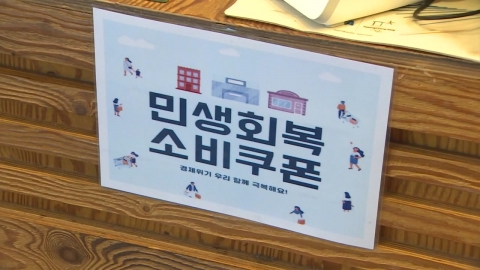 소비 개선 \'꿈틀\'…"소비쿠폰, 단기 경기부양 역할"