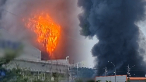 폭탄 터진 듯 화염 치솟아...300m 떨어진 곳도 피해