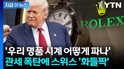 \'경제 휘청일 위기\' 트럼프 39% 관세에 다급해진 스위스, 결국 [지금이뉴스] 