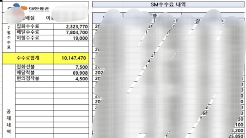 "이만한 직장 없다"…\'1천만원\' 월급 공개한 12년차 택배기사