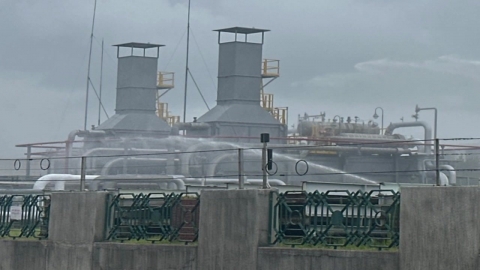 LPG 수입 업체 'E1' 인천기지에서 가스 누출 사고