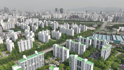 서울·경기 아파트값 상승폭 6주 만에 반등…\'대출규제\' 약발 떨어지나