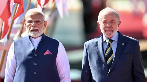 미국의 50% 관세 폭탄 '동병상련' 브라질·인도 정상 통화