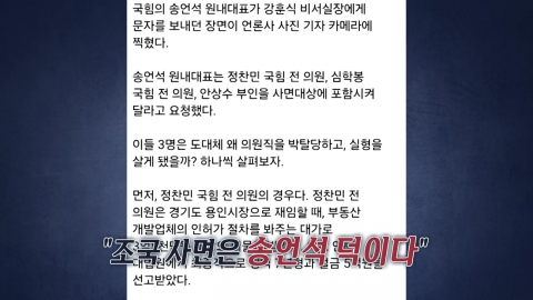 한번 요청하면 '낙장불입'?…"조국 사면은 송언석 덕" [앵커리포트]