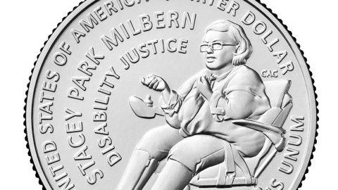 미국 동전에 첫 한국계 여성...장애인 인권운동가 '스테이스 박 밀번'