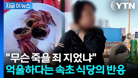 '재발 방지' 고개 숙이더니..."빨리 잡숴" 속초 그 식당, 유튜버에 항의글 [지금이뉴스]
