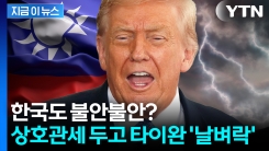 트럼프에 뒤통수 맞은 타이완?...당황스러운 "추가관세" [지금이뉴스] 