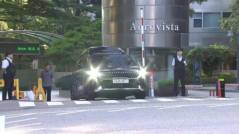  '구속 심사' 김건희, 서초동 자택에서 법원 출발