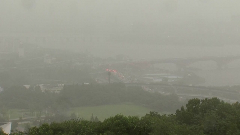 서울시, 호우에 하천 29곳·증산교 하부도로 통제