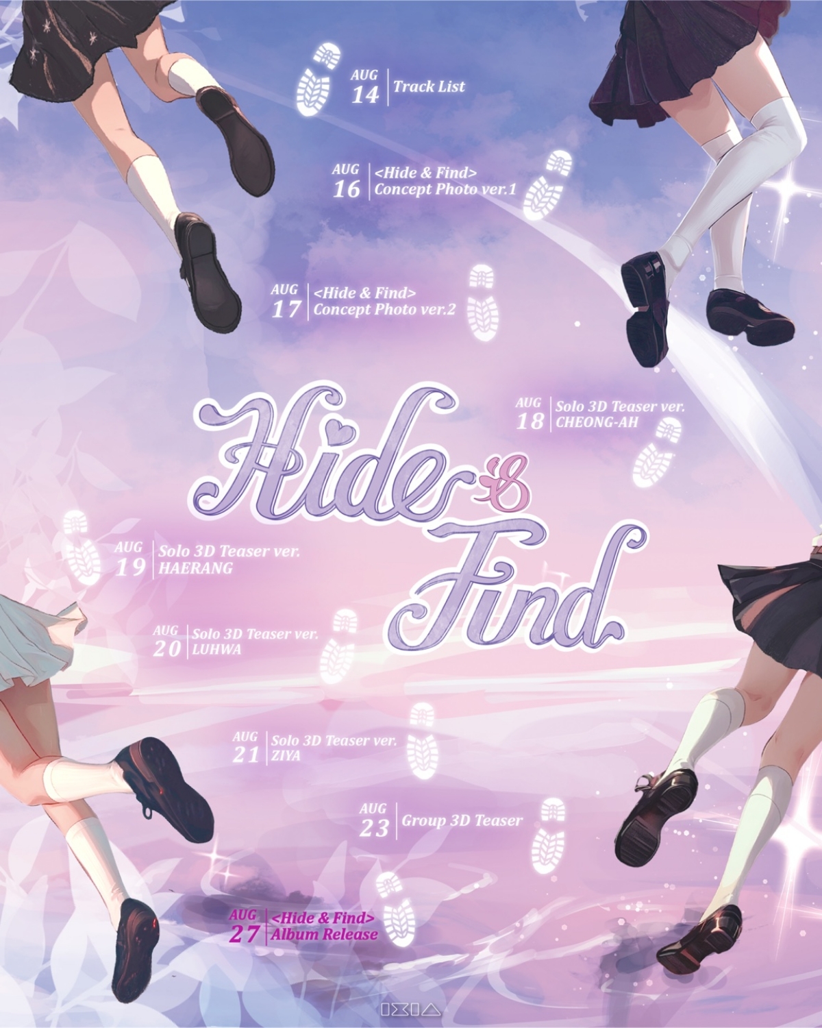 버추얼 걸그룹 아이시아, 27일 데뷔…첫 싱글 ‘Hide & Find’ 발표