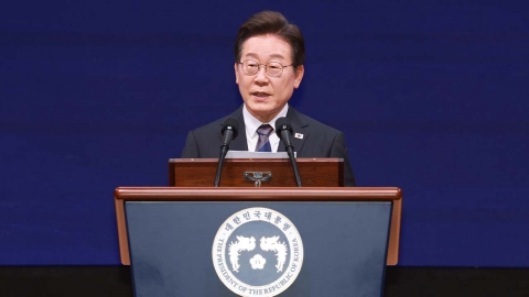 내일 이 대통령 \'국민임명식\'…첫 광복절 경축사도 주목