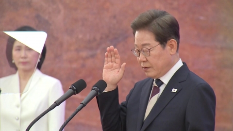 오늘 이 대통령 '국민임명식'…첫 광복절 경축사도 주목