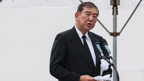  일본 총리 패전일 추도사에서 13년만에 '반성' 언급