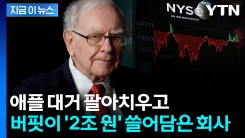 주가 반토막 난 회사, 버핏의 버크셔 \'통 큰 베팅\'...애플은 줄인 포트폴리오 [지금이뉴스]