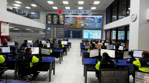 한국산 AI CCTV, 페루에 대거 설치..."치안 강화 기대"