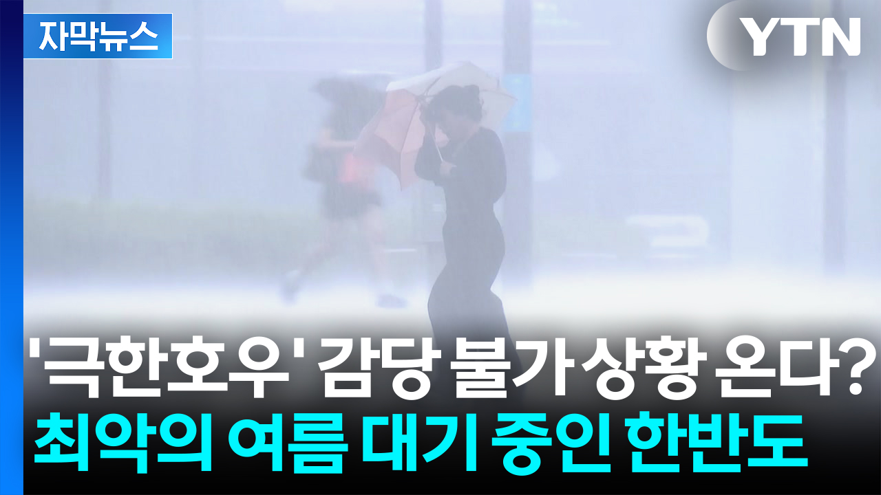 [자막뉴스] 미친 듯이 쏟아지는 폭우...전문가가 분석한 참담한 현실