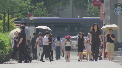 [날씨] 경기·충청 내륙, 강원 동해...'폭염경보' 격상