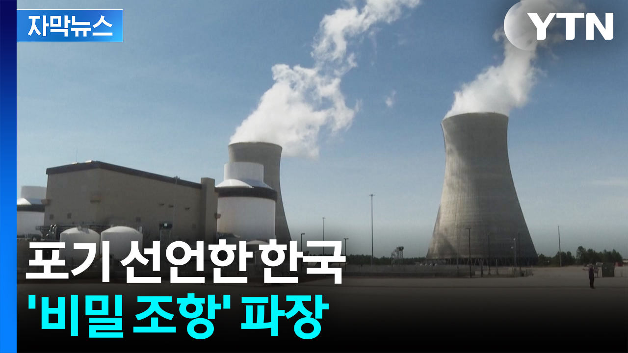 [자막뉴스] '대형 수출' 양보한 K-원전...포기 공식화
